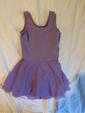 Weissman Lavender and Cream Kids Dancewear Top